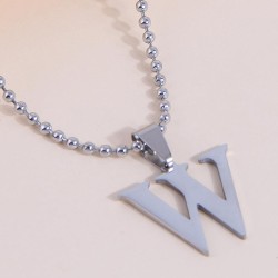 fashion concise WordW personality man necklace