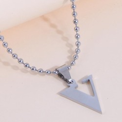 fashion concise WordV personality man necklace