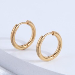  fashion concise stainless steel surface temperament woman buckle circle