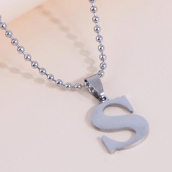 fashion concise WordS personality man necklace