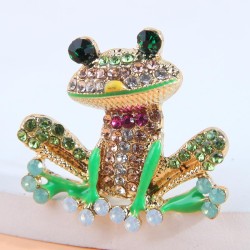 fashion concise flash diamond temperament woman brooch