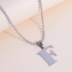 fashion concise WordF personality man necklace