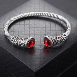 fashion retro color opening exaggerating man bangle