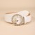 lady belt occidental style Round buckle rhinestone multicolor lovely girl student belt Dress ornament belt