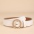 belt woman fashion mosaic diamond Round buckle retro ornament Dress belt leisure collocation Cowboy belt