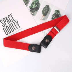 lady belt student ornament belt man woman invisible Seamless Cowboy belt Tight..