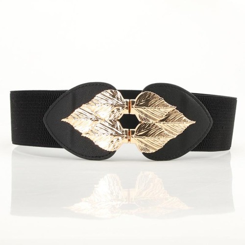 lady elasticity Girdle woman fashion belt women Leaf Peach heart Tightness width Girdle Dress