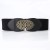 lady occidental style all-Purpose belt brief retro carving buckle width Girdle women accessories ornament belt