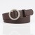 lady Round buckle belt  brief all-Purpose fashion belt  student Cowboy belt