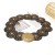Girdle woman retro wind personality belt Metal splice hollow eyesyk belt