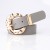 lady fashion personality belt occidental style trend brief Cowboy belt big head Metal buckle ornament belt