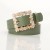 lady belt Alloy mosaic diamond buckle collocation Dress ornament belt elegant all-Purpose samllu belt