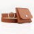 personality Round buckle belt bag  woman leisure key coin bag belt belt