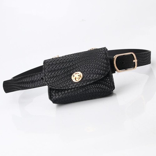 lady belt fashion leopard belt bag Mini chain bag all-Purpose Clothing bag removable