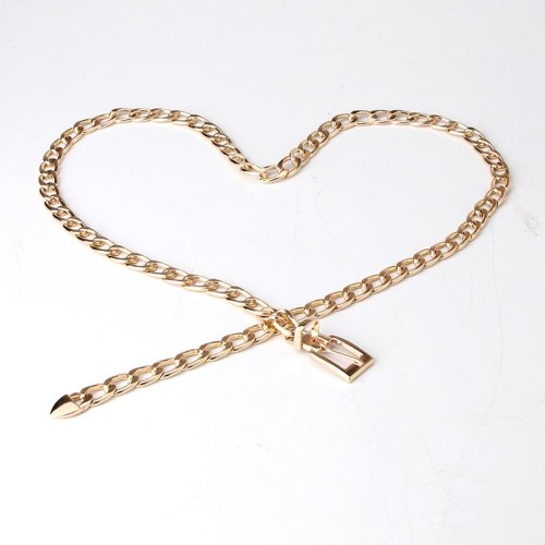  chainins wind personality fashion chain  chain belt all-Purpose Metal lady belt