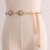 occidental style fashion retro Metal pattern chain lady all-Purpose Dress Suit accessories agate ornament belt
