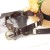 retro belt woman Metal Rivet eyes splice width Girdle occidental style punk personality belt