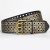 occidental style wind four three row eyes punku belt man woman same style personality trend belt