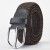 weave elasticity leisure man belt  Alloy buckle Tightness lady canvas trend belt belt