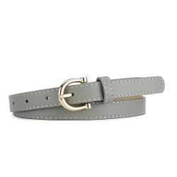 spring ladyPU ornament belt Dress long Cowboy belt