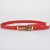 Dress sweater belt lady high all-Purpose ornament bucklePU samll belt Korean style belt