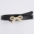 EUEI lady all-Purpose ornament bow belt Clothing collocation Dress CowboyPU belt