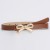 EUEI lady all-Purpose ornament bow belt Clothing collocation Dress CowboyPU belt