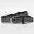 EIemu buckle Rivet punk wind eyesPU belt high lady Cowboy belt