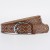 EIemu buckle Rivet punk wind eyesPU belt high lady Cowboy belt