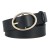 Round buckle leopard stylePU belt occidental style wind high all-Purpose ornament belt lady belt