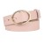 Round buckle leopard stylePU belt occidental style wind high all-Purpose ornament belt lady belt