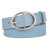 Round buckle leopard stylePU belt occidental style wind high all-Purpose ornament belt lady belt