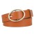 Round buckle leopard stylePU belt occidental style wind high all-Purpose ornament belt lady belt