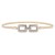 occidental style Metal belt woman fashion collocation Dress sweater Tightness elasticity chain Girdle