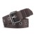 ( black)canvas belt man fashion buckle imitate Nylon weave student man woman belt woman