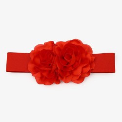  Autumn and Winter style lady flowers Girdle fashion ethnic style ornament Clo..