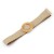 occidental stylePP Straw belt fashion all-Purpose Korean style lady buckle Round buckle Tightness ornament buc