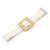 occidental stylePP Straw belt fashion all-Purpose Korean style lady buckle Round buckle Tightness ornament buc