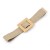 occidental stylePP Straw belt fashion all-Purpose Korean style lady buckle Round buckle Tightness ornament buc