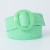 summer resin Round buckle fashionPP elasticity weave width belt samll Dress Girdle
