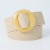 summer resin Round buckle fashionPP elasticity weave width belt samll Dress Girdle