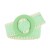 occidental stylePP imitate Straw Tightness elasticity lady width belt Round buckle blue patchwork elegant ornam