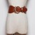 occidental style retro black width belt women dress big Waist retraction belt elasticity Tightness Girdle