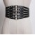 occidental style hollow punk personality Rivet Girdle super width lady belt ornament Dress elasticit