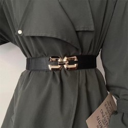 gold Word belt woman style all-Purpose ornament sweater Suit Waist retraction ..