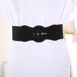 brief fashion all-Purpose Round buckle elasticity Tightness belt woman width o..