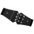  punk all-Purpose lady elasticity Rivet width belt Tightness Girdle ornament width belt