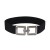  lady belt square Alloy buckle high Girdle high elasticity Dress