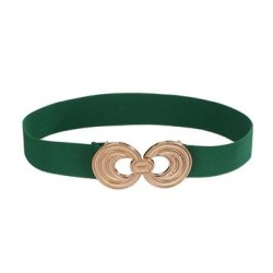  high elasticity belt occidental style trend style diamond buckle accessories ..