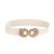  high elasticity belt occidental style trend style diamond buckle accessories Dress belt